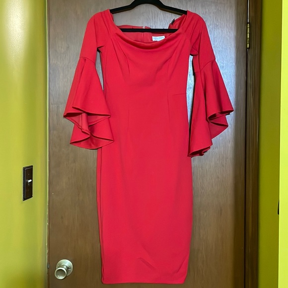Bisou bisou size 2 red dress - Picture 1 of 1